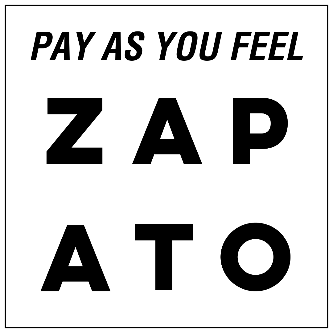 Zapato Pay-As-You-Feel - Zapato